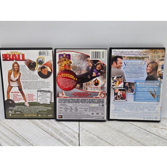 Vince Vaughn Classics DVD 3 Movie Bundle / Breakup / Black Ball / Dodge Ball - Picture 2 of 2